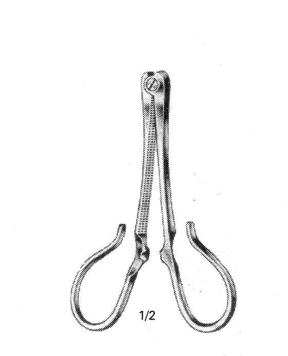 KANE GÖBEK KLEMPİ 8.5CM DOĞUM FORSEPSİ